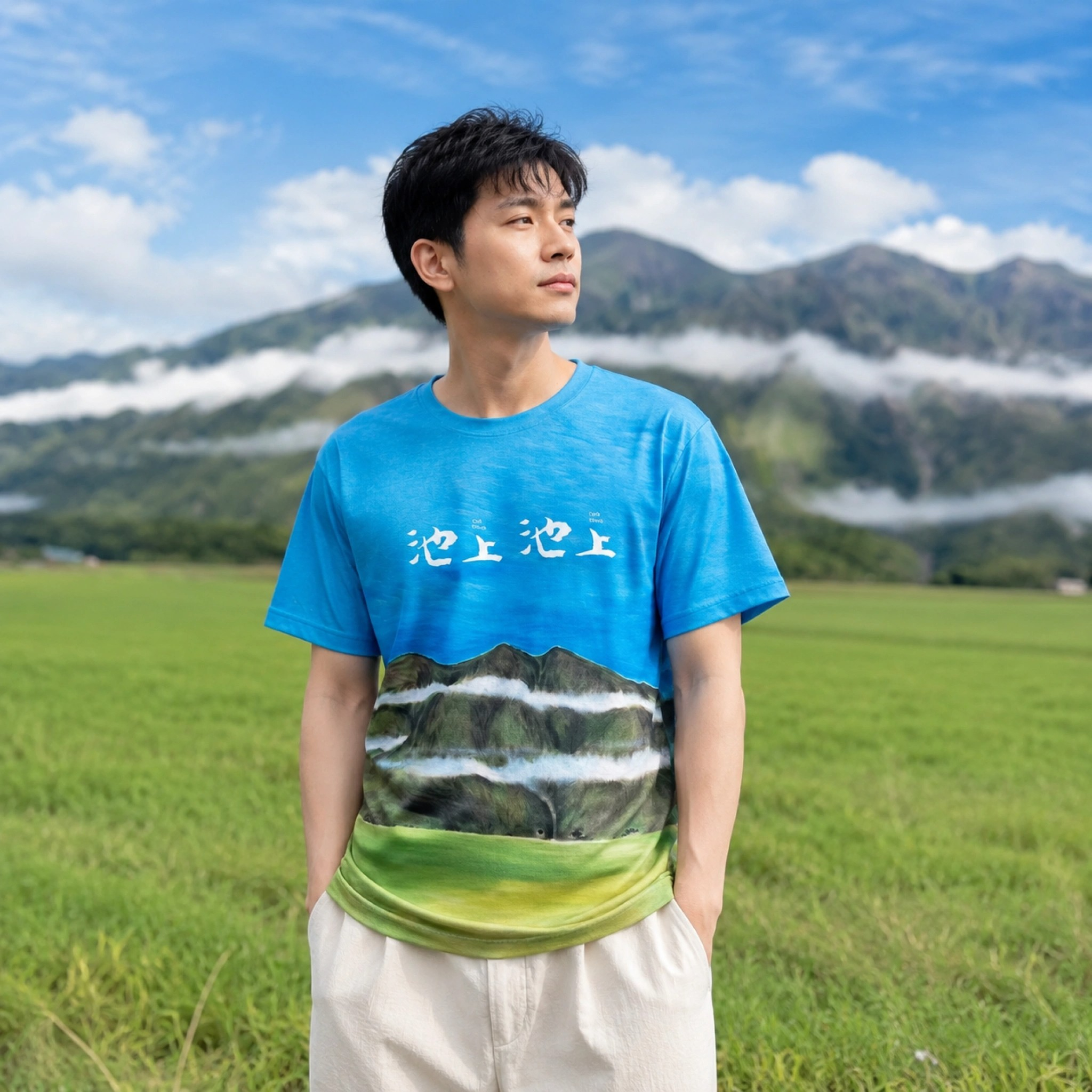 池上．池上 T-shirt 設計案